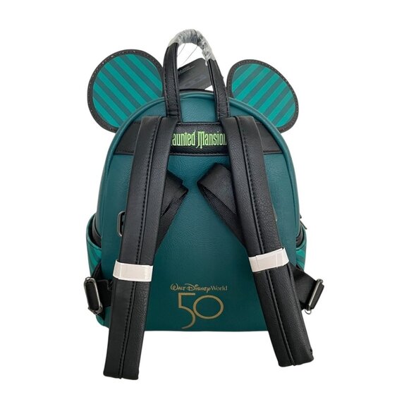Disney Loungefly Mickey Mouse Main Attraction Haunted Mansion Mini Backpack